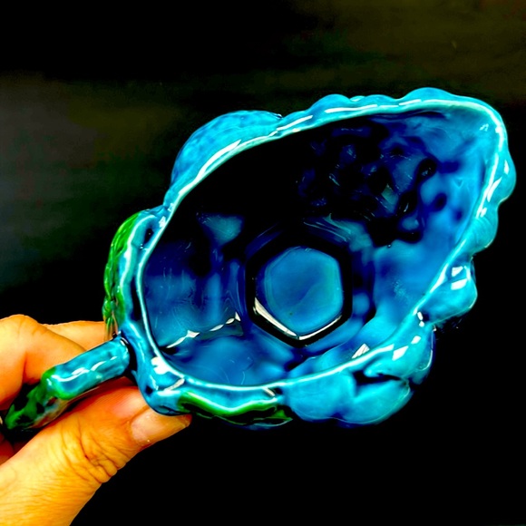 Retro 1950’s INARCO Japan “Mood Indigo Blue “ cream and sugar - Picture 7 of 10